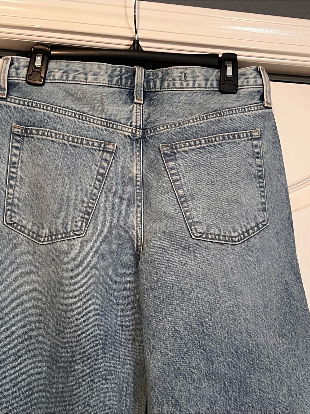 NWT Universal Thread 90s Baggy Jeans Patched Distressed Mid Rise Size 4R - Picture 8 of 15